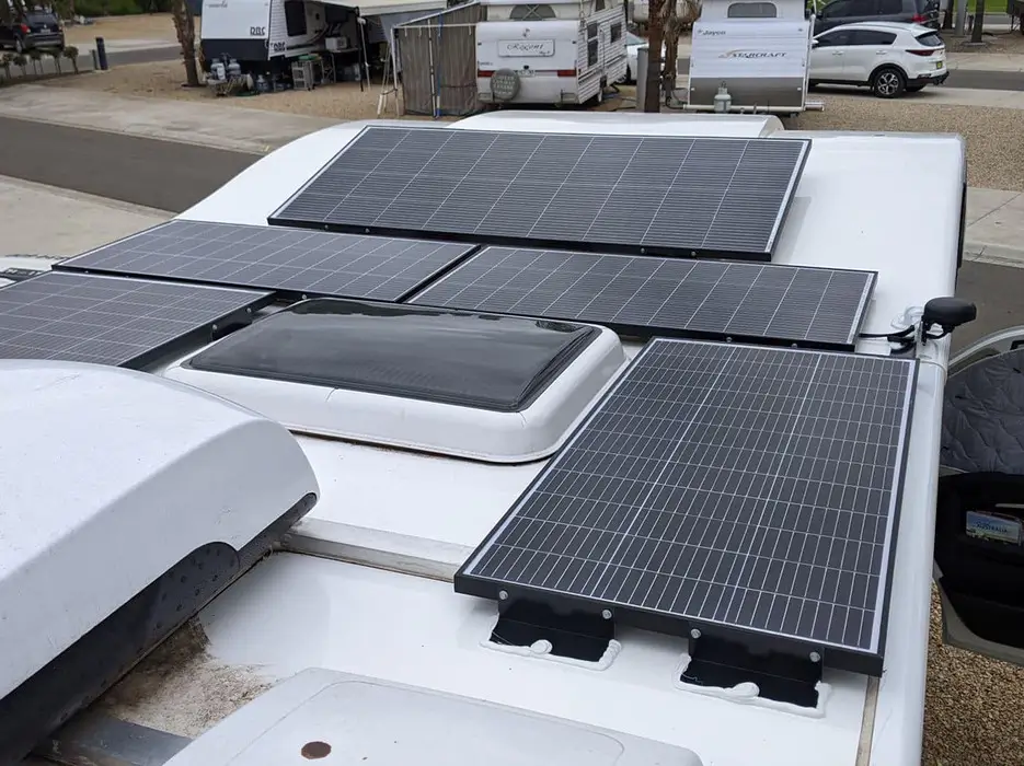 caravan solar panel darwin