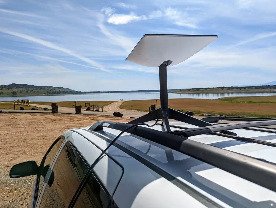 starlink roof mount caravan darwin